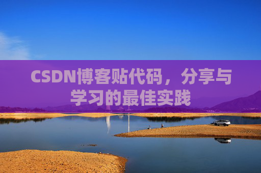 CSDN博客贴代码，分享与学习的最佳实践